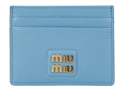 Miu Miu Madras Card Holder, front view